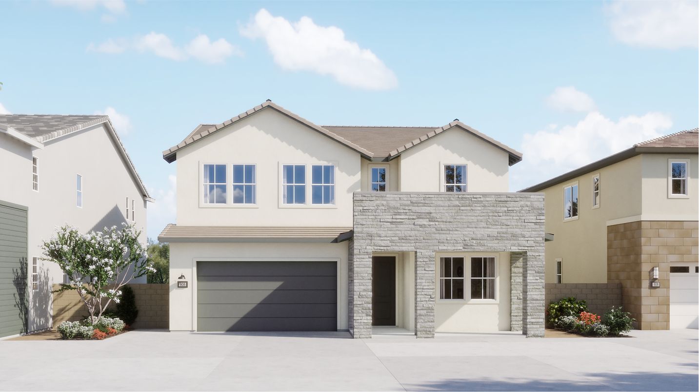 Elevation A - Laurel Harvest Limoneira Res2 Contemporary Farmhou