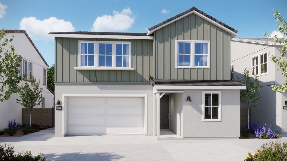 Elevation B - Sycamore Harvest Limoneira Res3 Farmhouse B