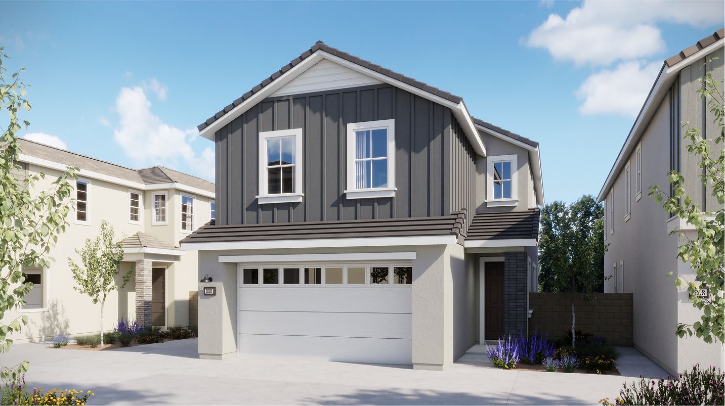 Elevation C - Arbor Harvest Limoneira Res2 Contemporary Farmhous