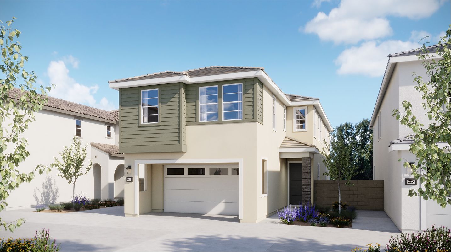 Elevation B - Arbor Harvest Limoneira Res3 Modern Seaside B