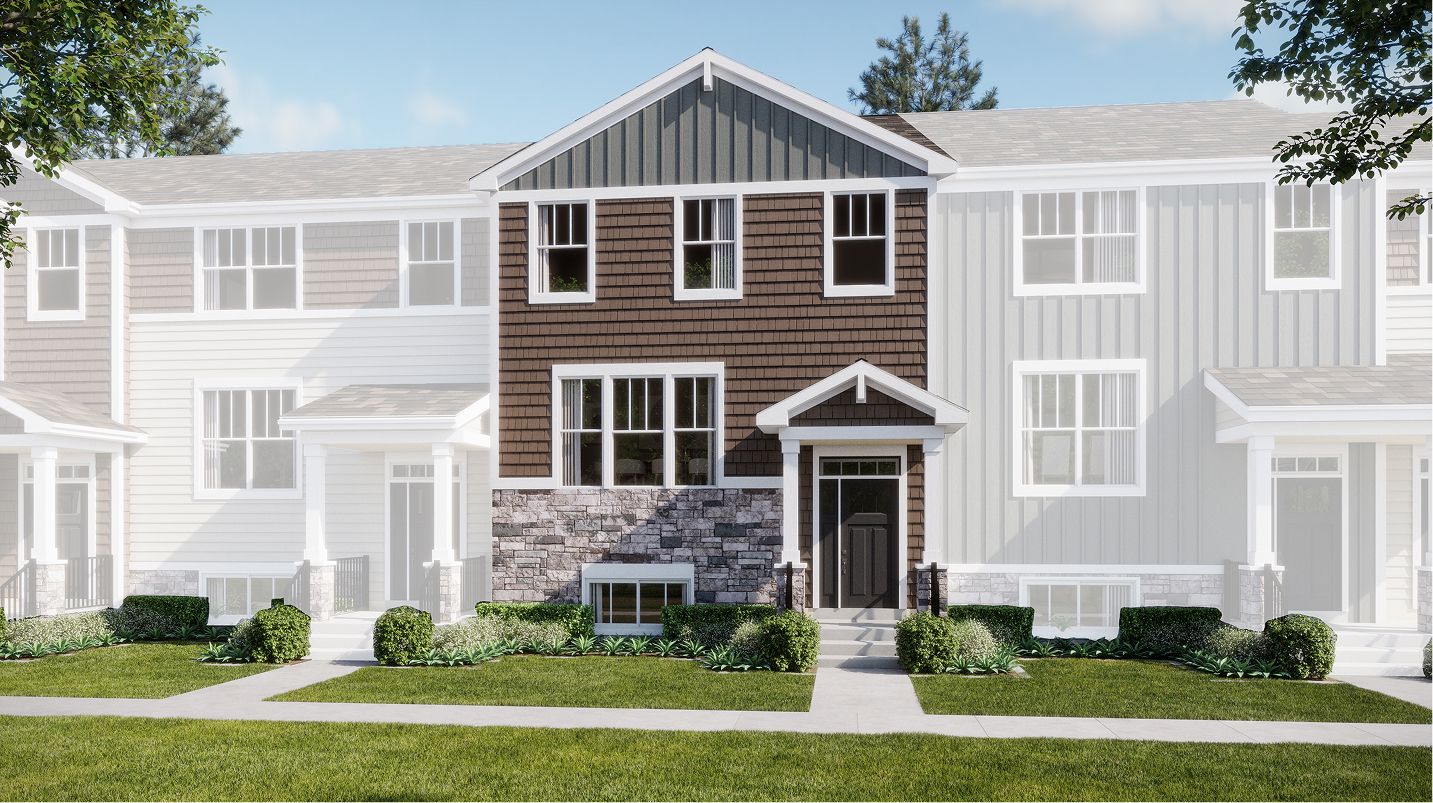 Elevation 06B - 8025 Urban TH Abbey Meadows Chelsea 06 B