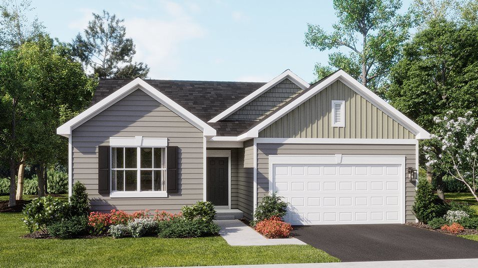 Elevation E - Brighton Exterior Rendering E