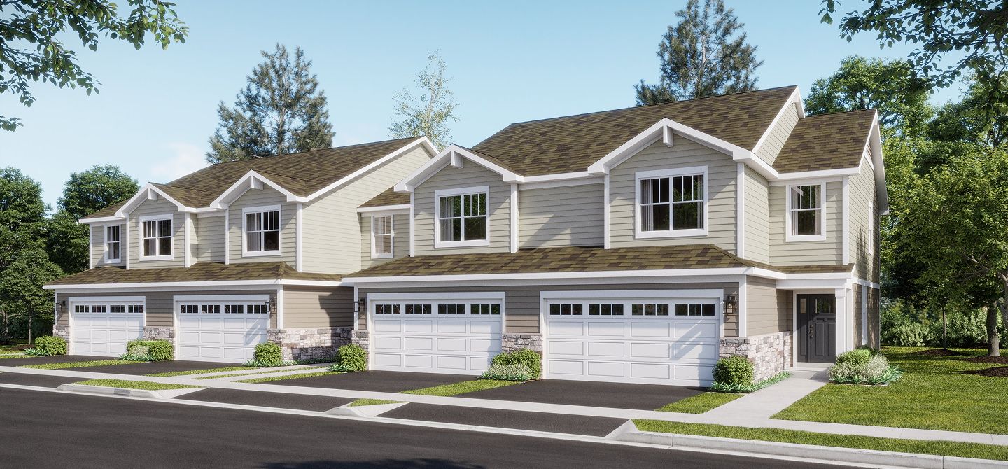 Townhomes Hudson Pointe II Streetscape 1of2