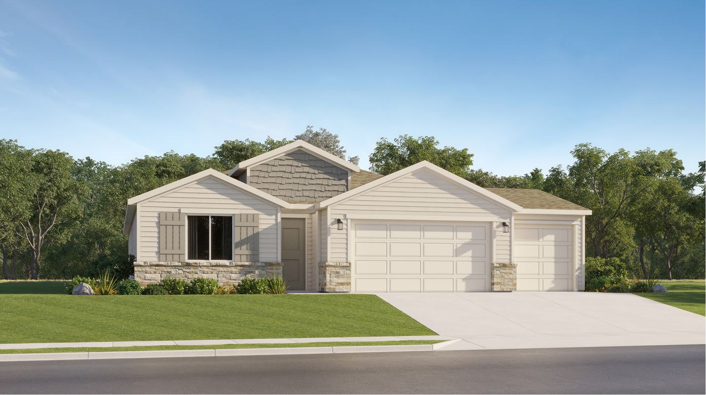 Elevation E3C - West Core N200 Soterra Aster Craftsman E3C