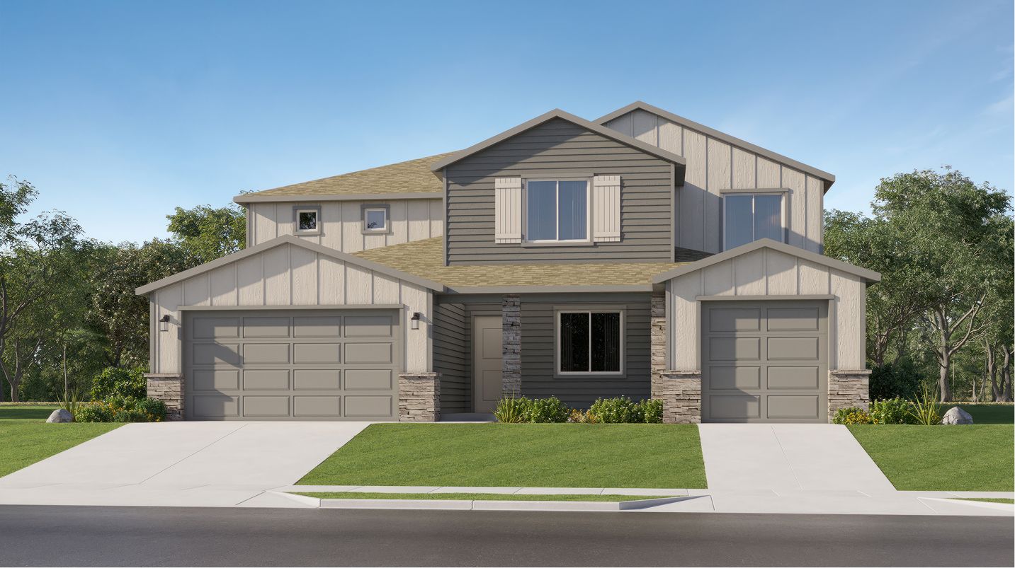 Elevation E - West Core P014 Soterra Willow Craftsman E
