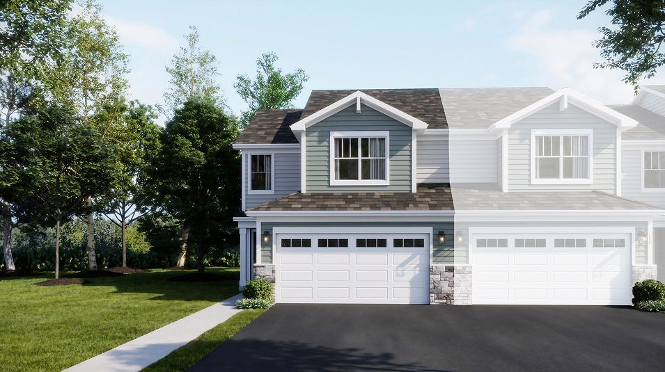 Elevation 02B - 8175 Trad TH Ashbury 4 Plex Marianne End Unit 02 B