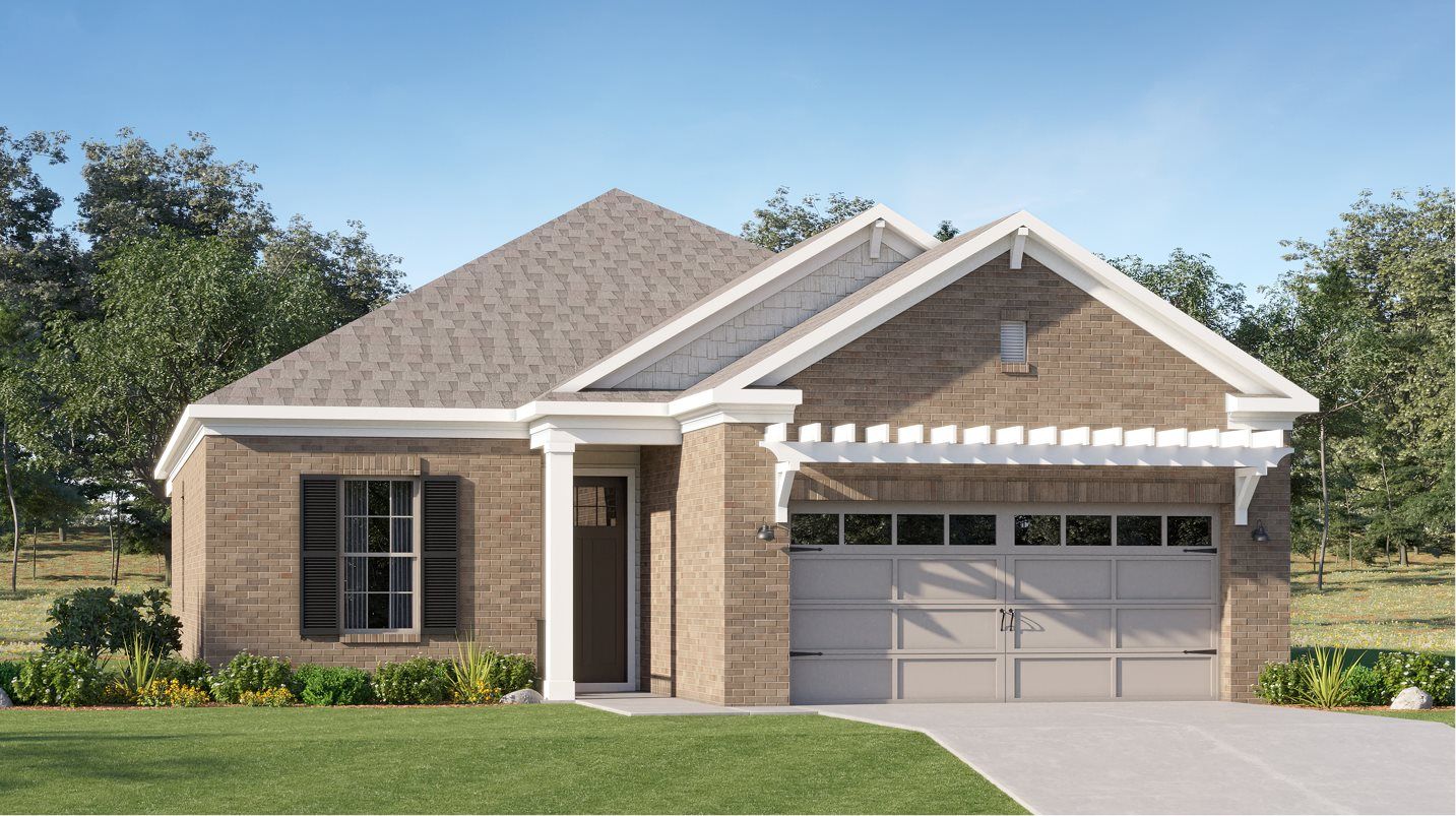 Elevation D - exterior rendering