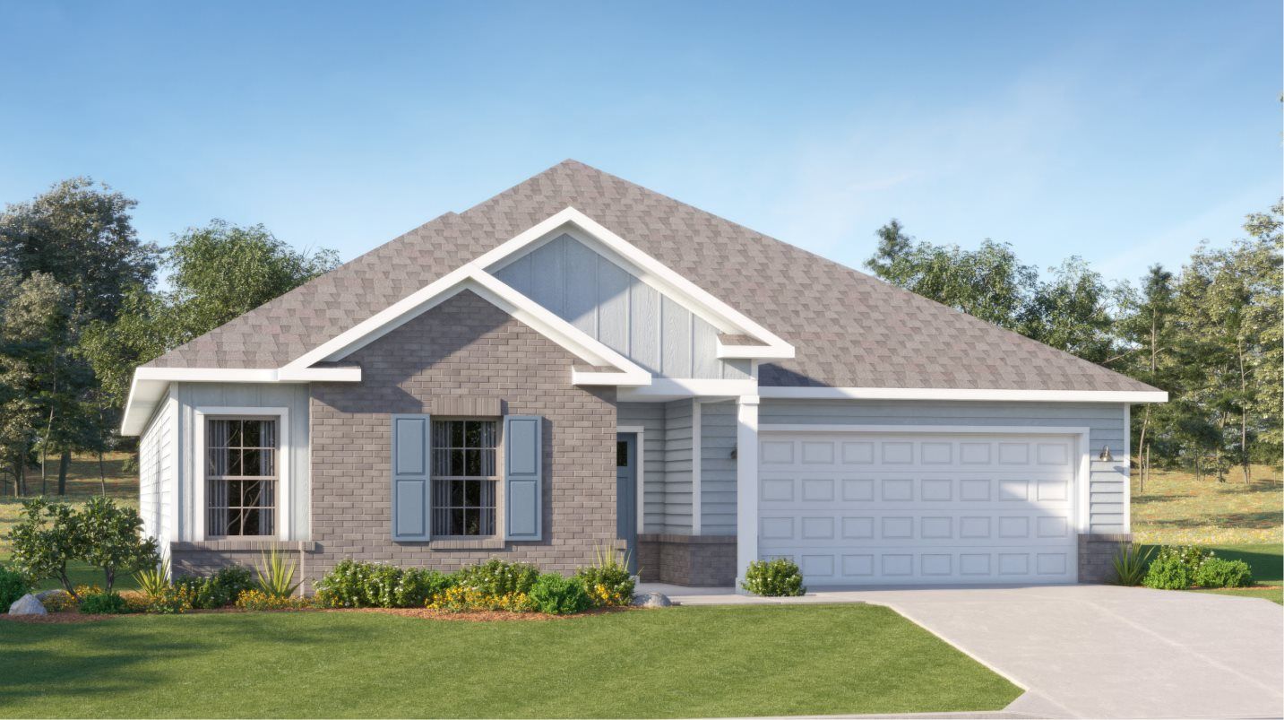 Elevation BA - Exterior Rendering