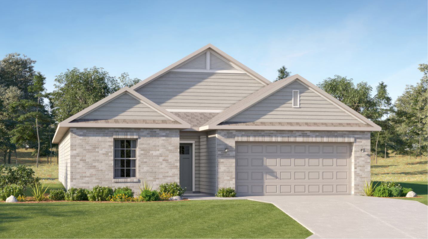 Elevation BA - Exterior Rendering