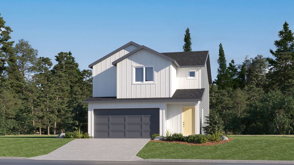 Elevation F - 1516 Reserve In The Pines Irving Farmhouse F