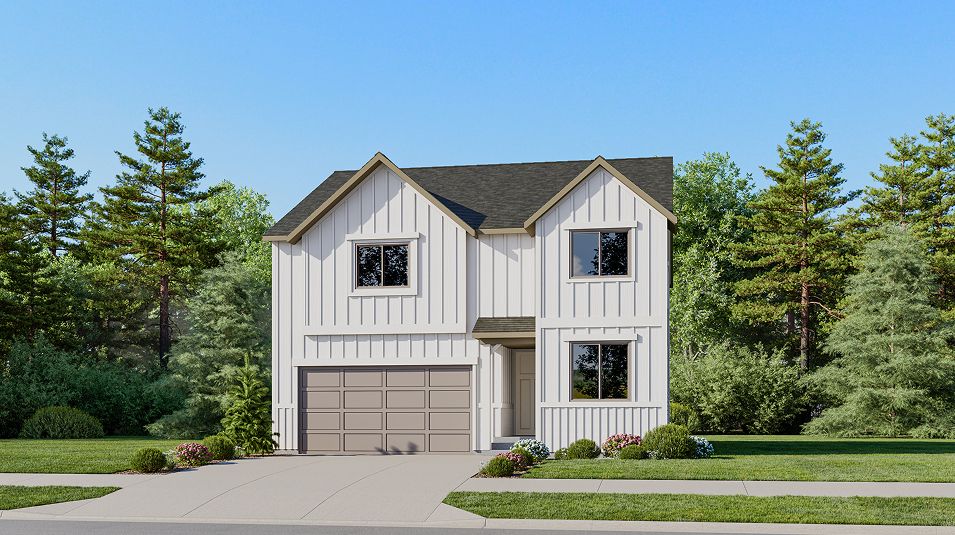 Elevation F - 2356 The Valley Wildflower Dune Farmhouse F