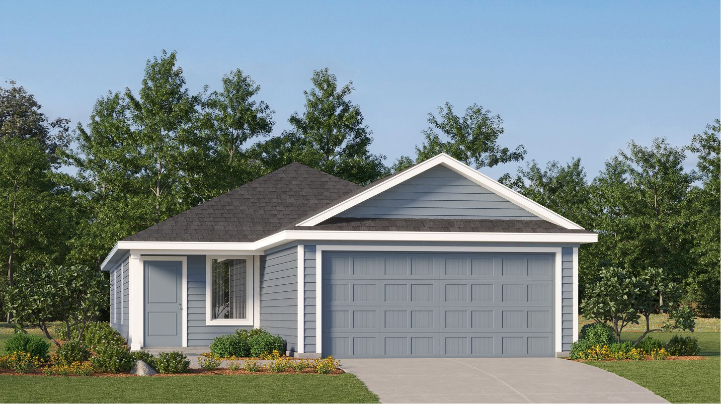 Elevation A - Grove Core 2530 Idlewood A