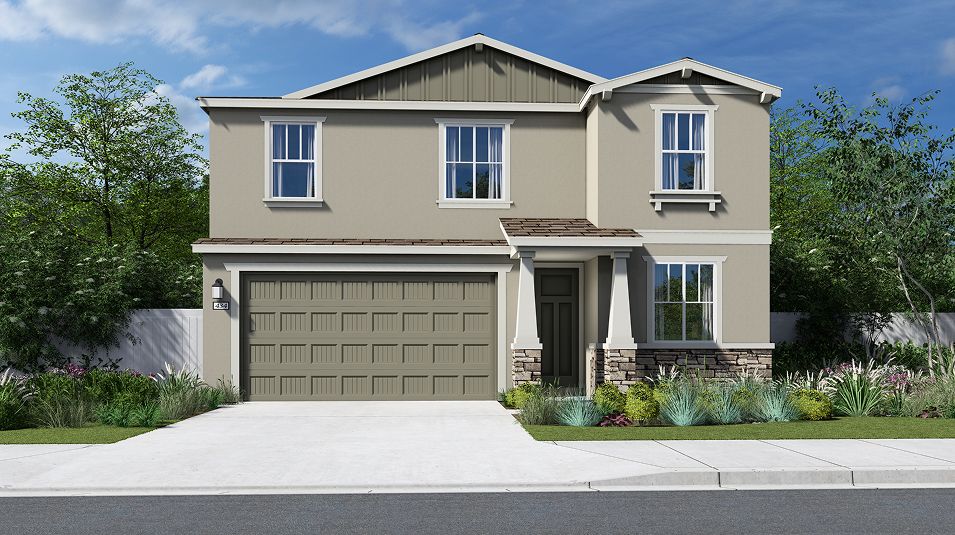 Elevation B - Windsor Antelope North Res2018 Craftsman B
