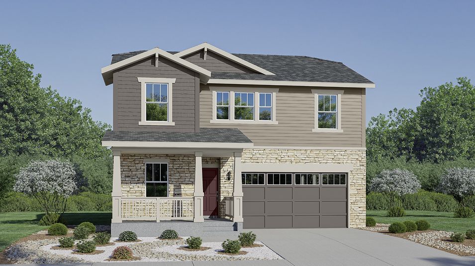 Elevation CR - 3503 Petal Kinston Marigold Craftsman CR