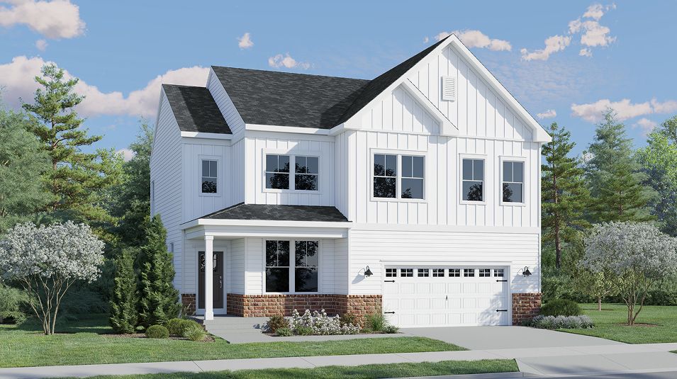 Elevation FWB - 1151 Everstone Portfield Farmhouse Brick FWB