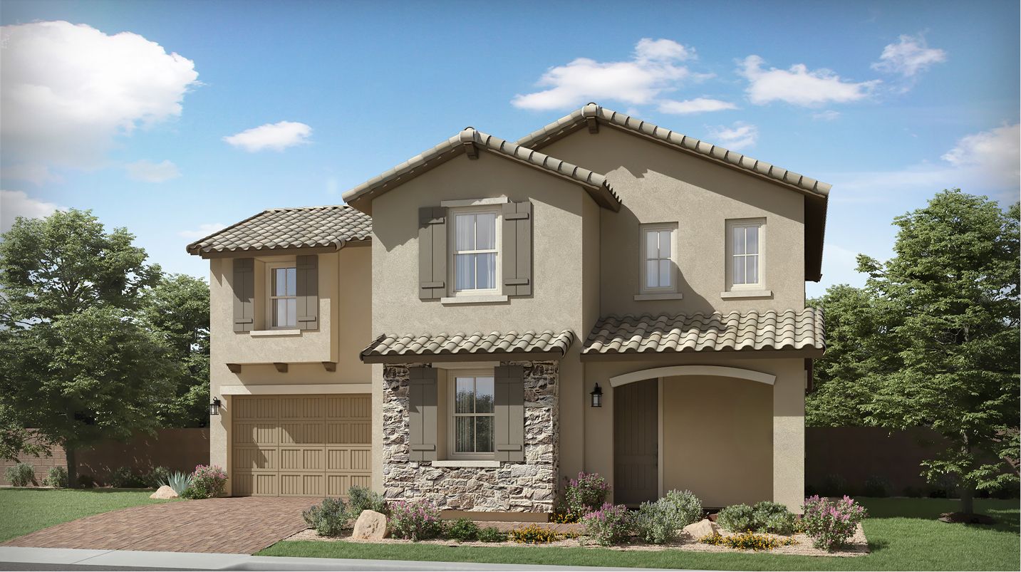Elevation E - 4522 Inspiration Blossom Rock Montecito Tuscan E
