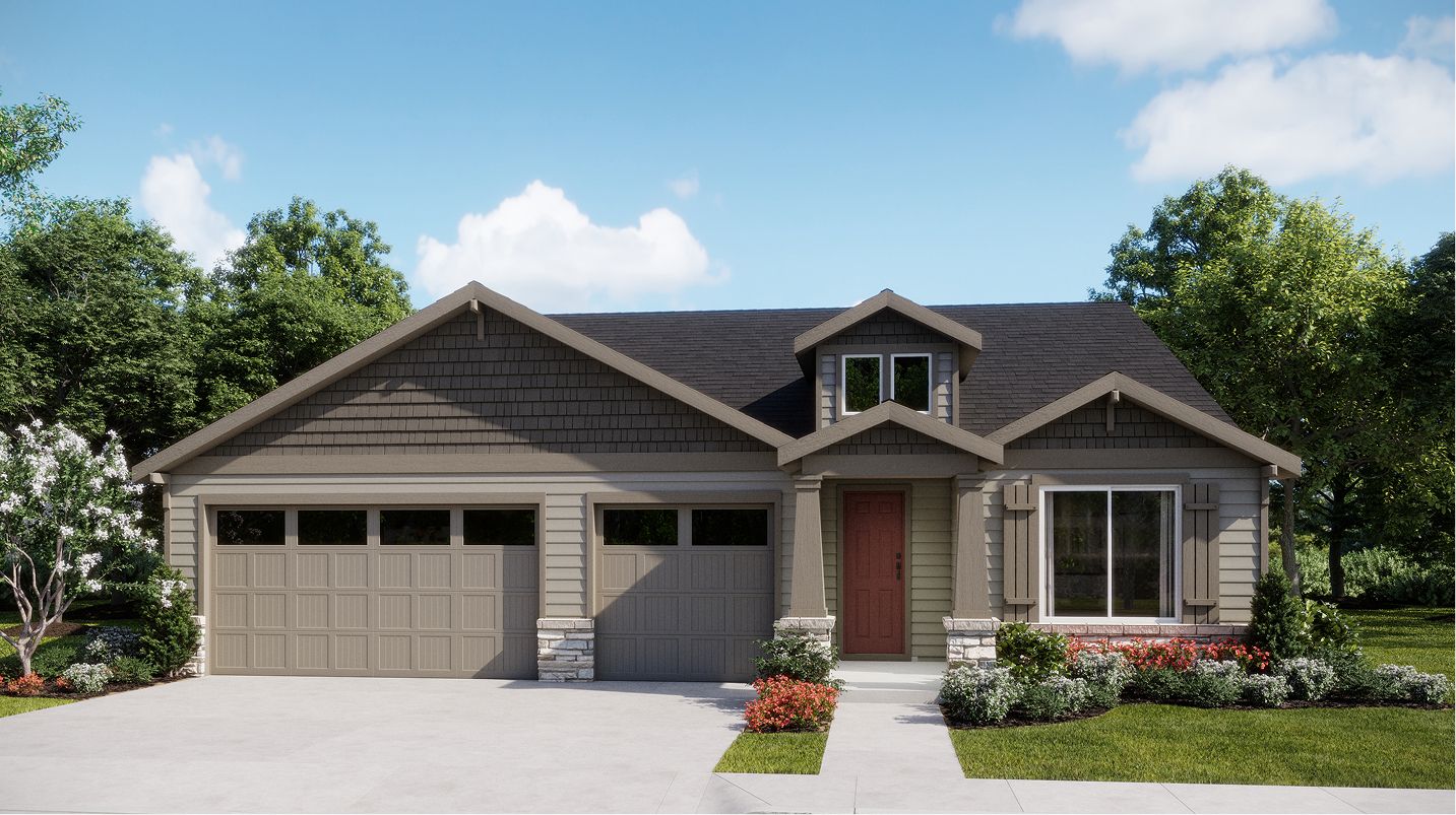 Elevation A3C - 2507 Ramble Creek Camden American A3 C