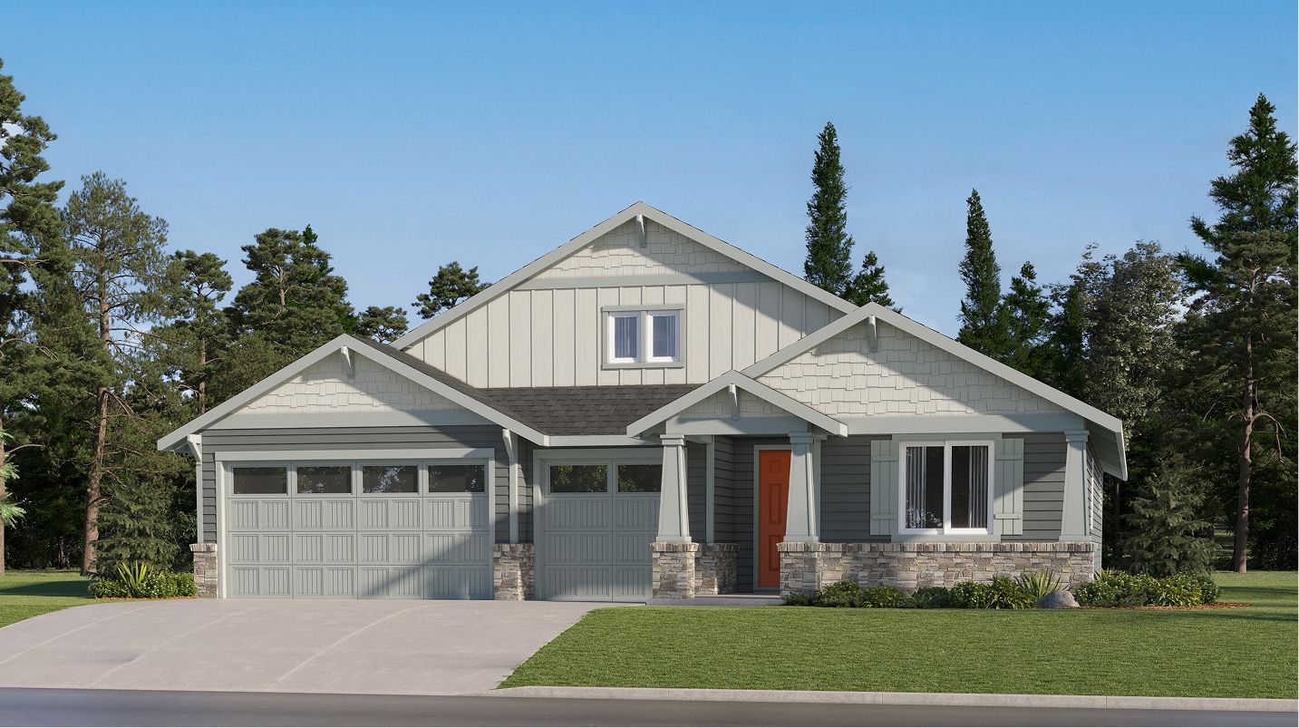 Elevation A3C - 2387 Ramble Creek Deschutes American A3 C