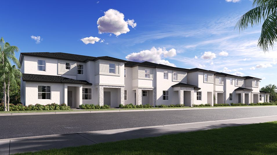 Elevation 2I - Ashton Breezewood Streetscape