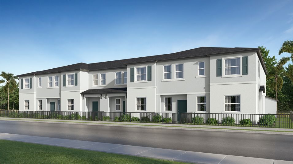 Elevation AE - Lennox Breezewood Streetscape 2of2