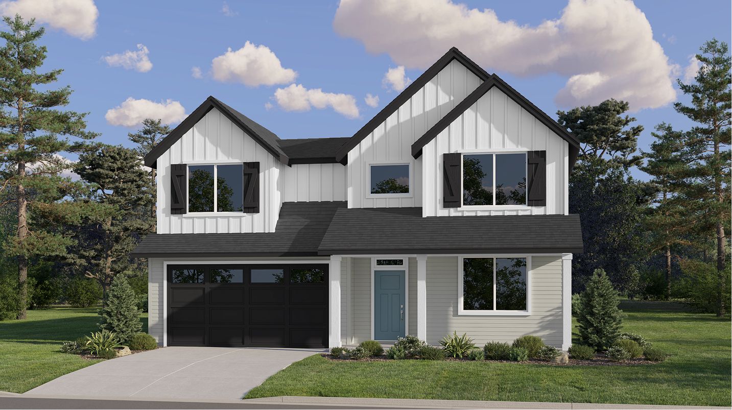 Elevation F - 2571 Ramble Creek Mulberry Farmhouse F
