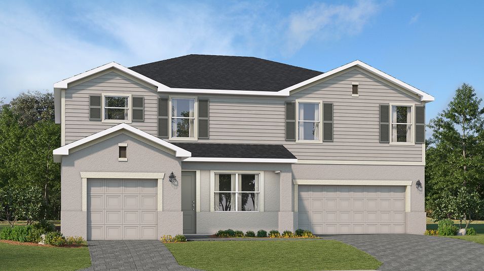Elevation C - 3283 Manor Homes Turnleaf Sorrento C