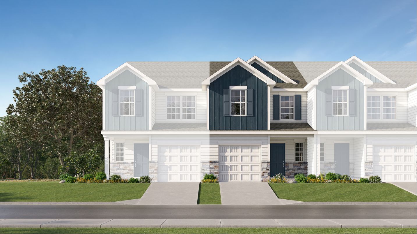 Elevation B - 1420 Mahaffey Place Chestnut B