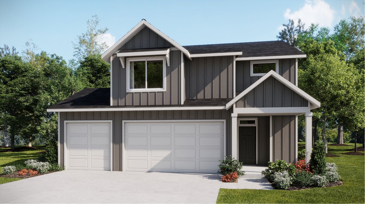Elevation F3C - 2061 Heartwood Cypress Farmhouse F3 C