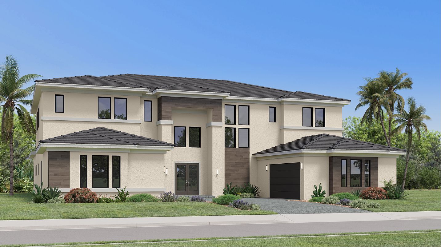 Elevation E1 - 6698 Oxnard Whitmore Estates Churchill E1