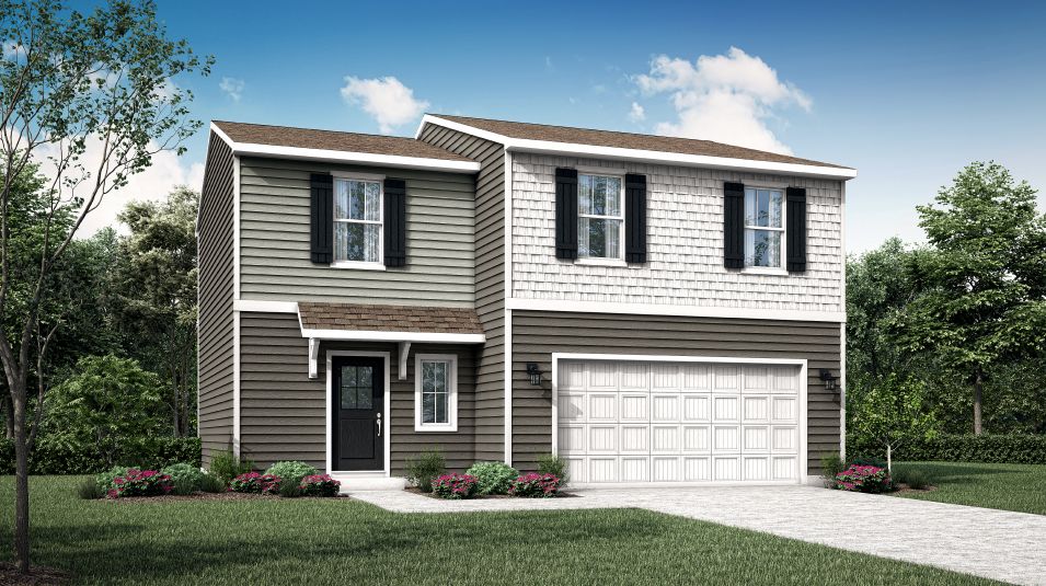Elevation A0 - Hansom Exterior A