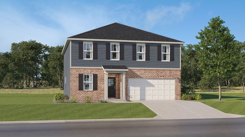 Elevation A0 - 6154 Carriage Noble Heights Hampshire A Brick