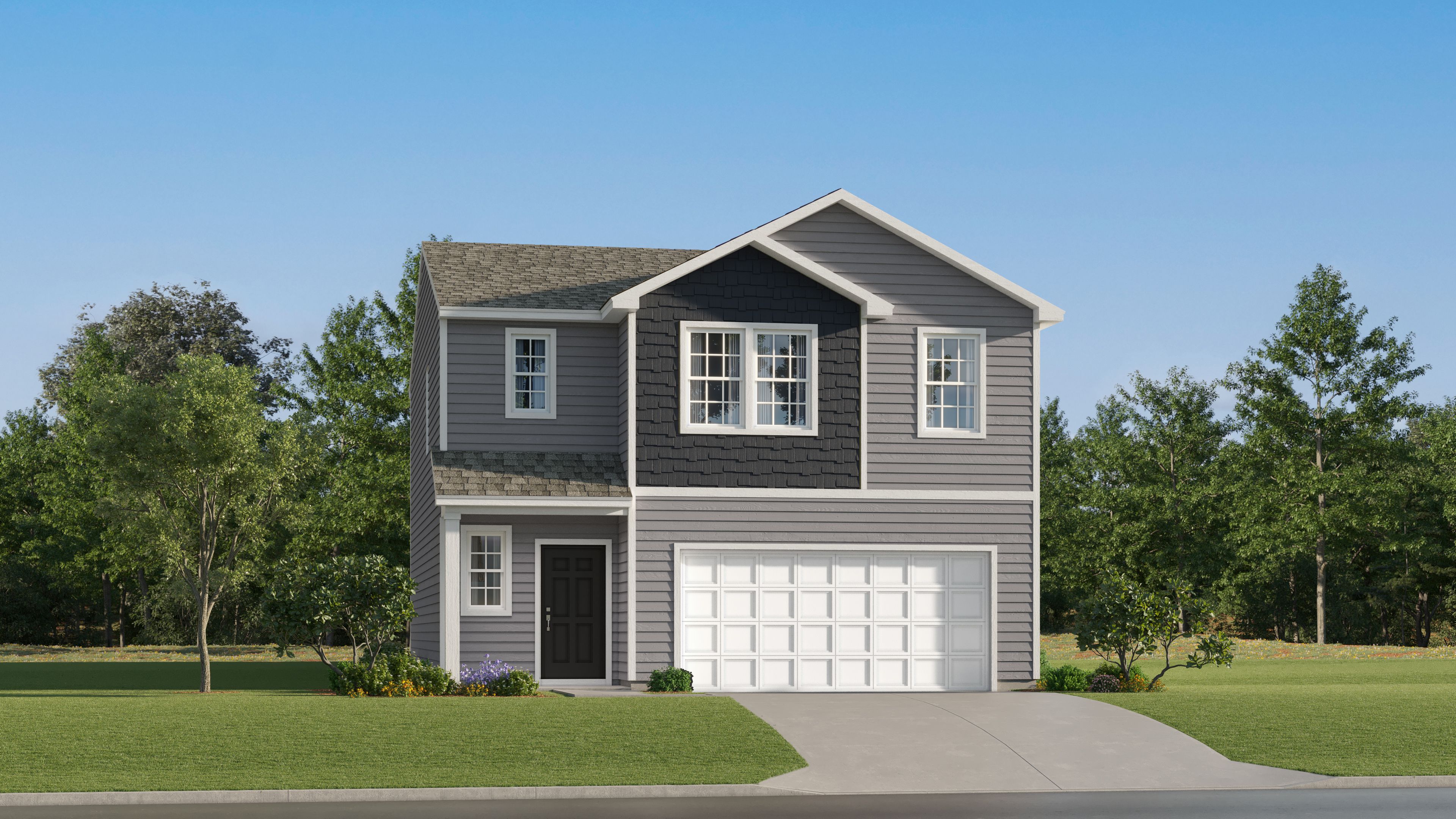 Exterior:Parker Core Enclave Walk Shannon Woods L034 Broadmoor B