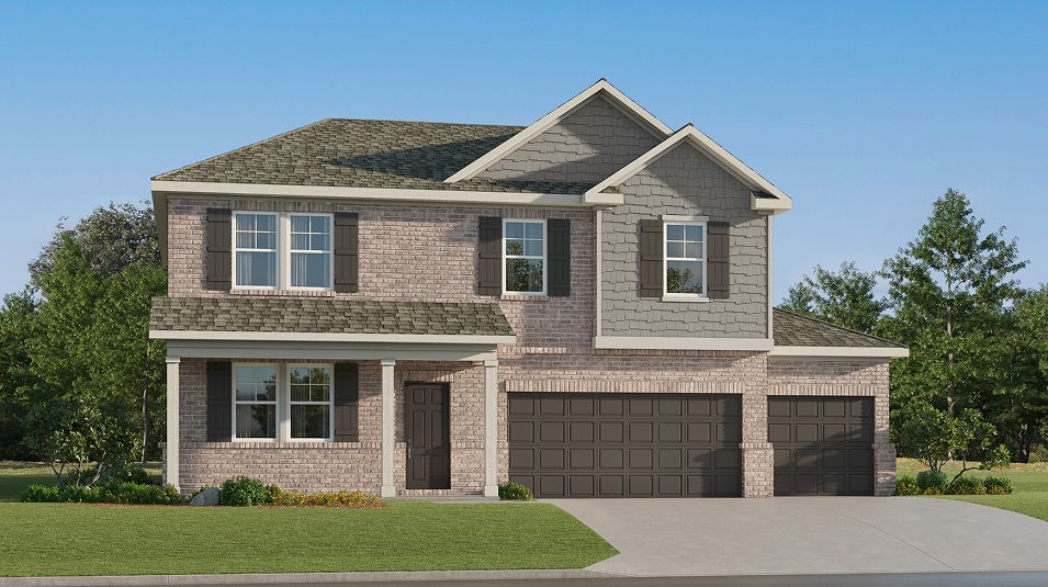 Elevation H - 7653 Apalachee Hills Portland 3 Car H