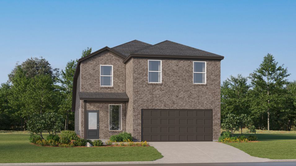 Elevation C1 - Bryce Exterior Rendering C1