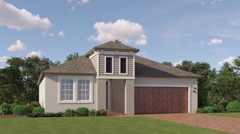 Elevation CS - 1959 Villas New Port Corners AA Sunburst CS