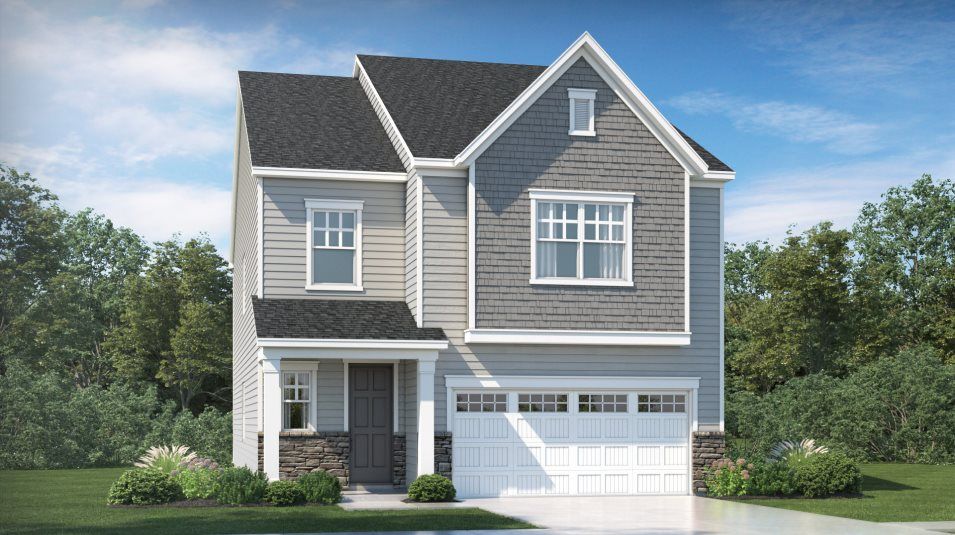 Elevation A1M - Nelson Exterior Rendering A