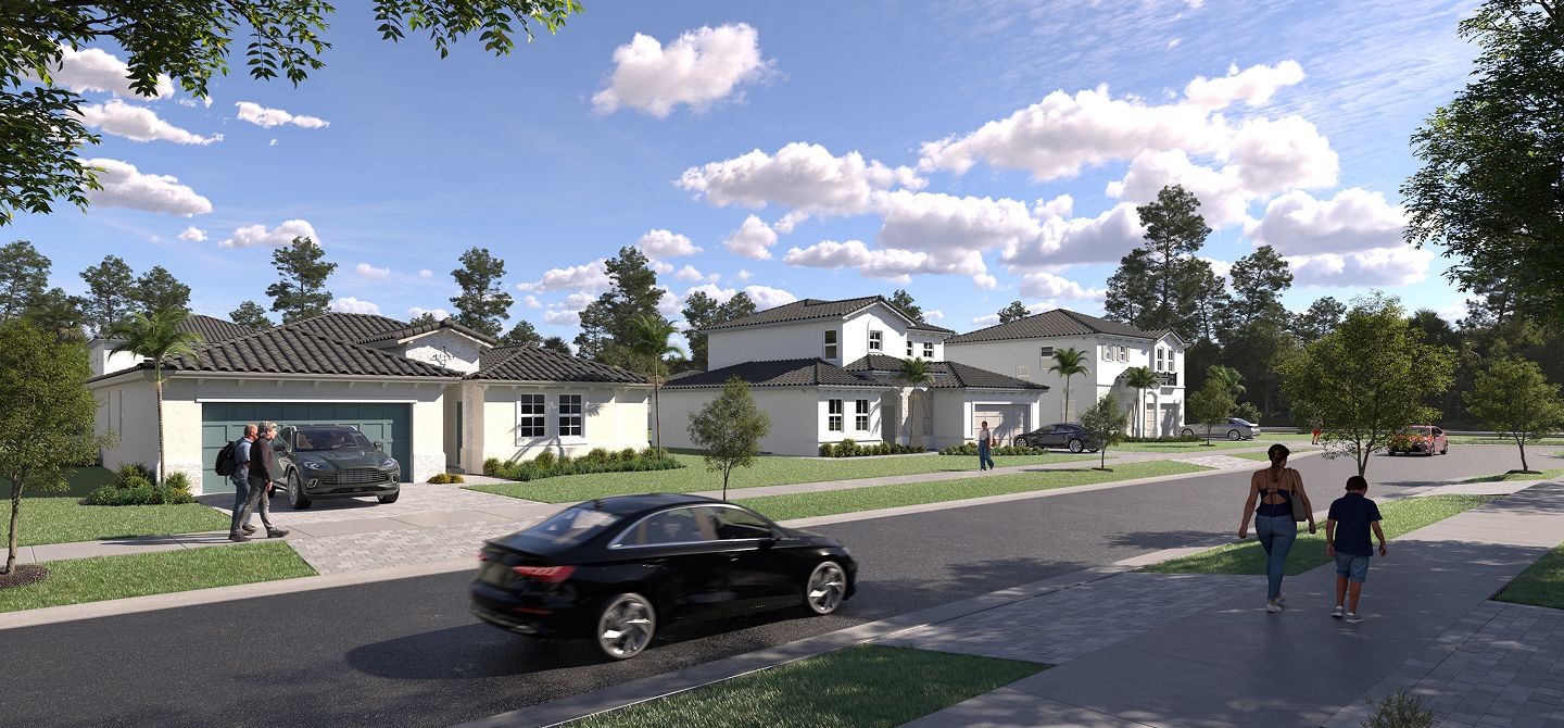 Heron Pointe Streetscape