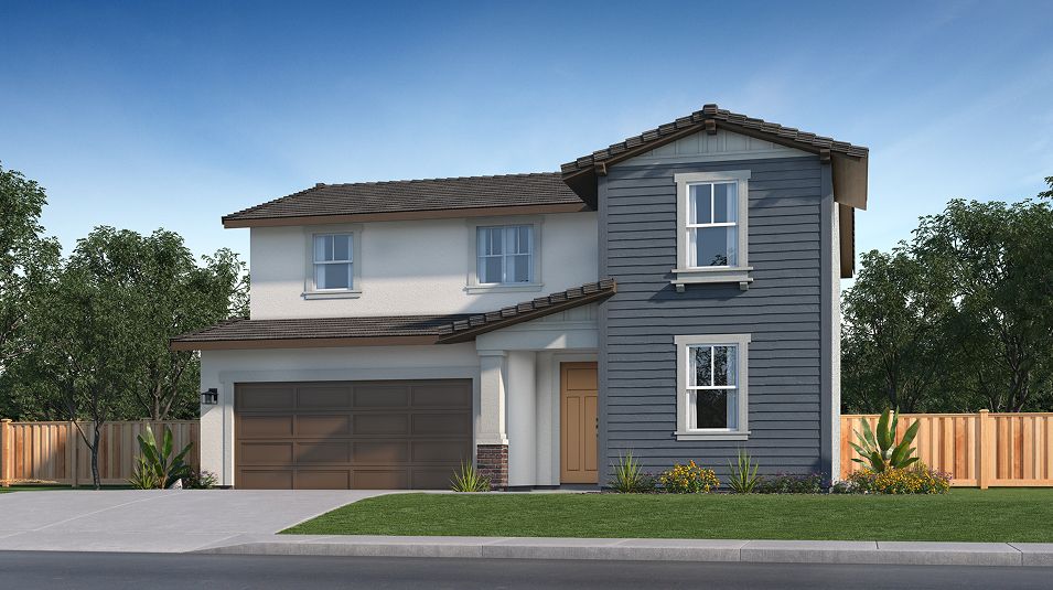 Elevation D - Oak Cedar Point Res2 Craftsman Bungalow D