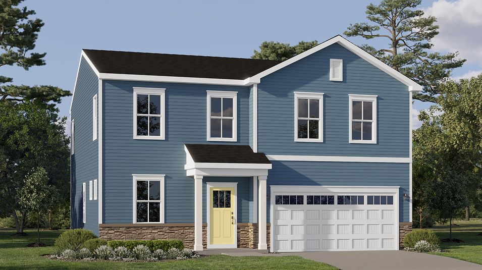 Elevation CL1 - Classic Home Exterior