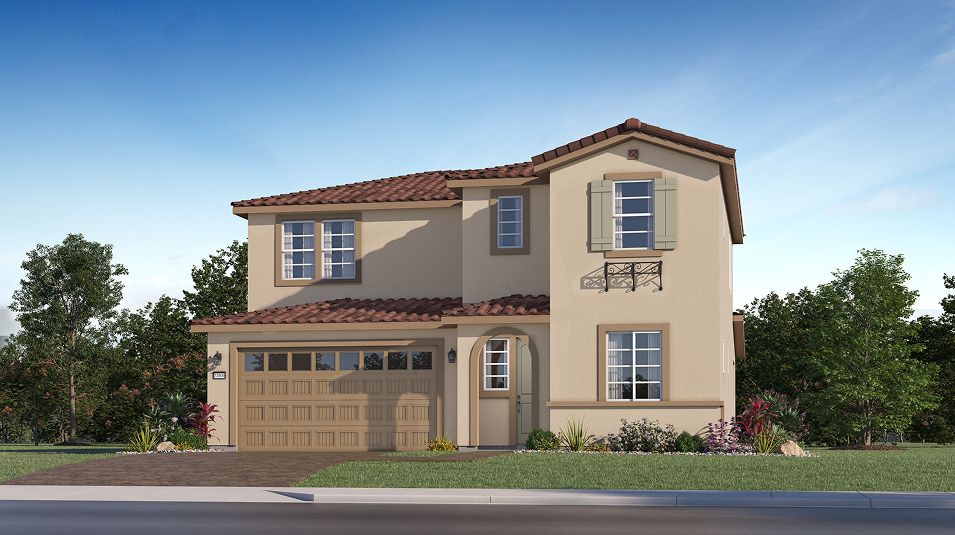 Elevation A - Highpoint East Ridge Res2693 Spanish Eclectic A