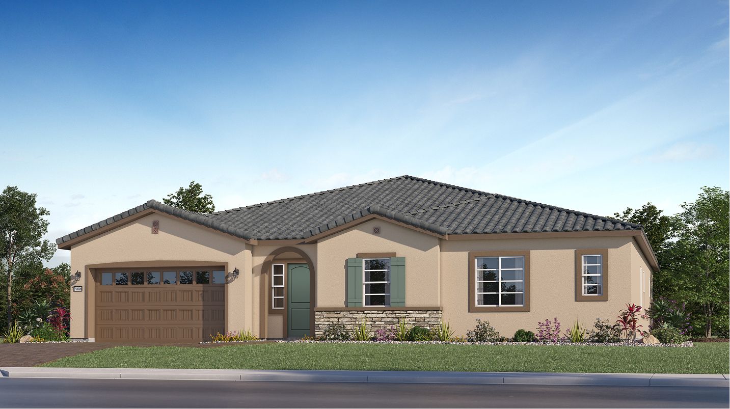 Elevation A - Castle Peak East Ridge Res2880 Spanish Eclectic A