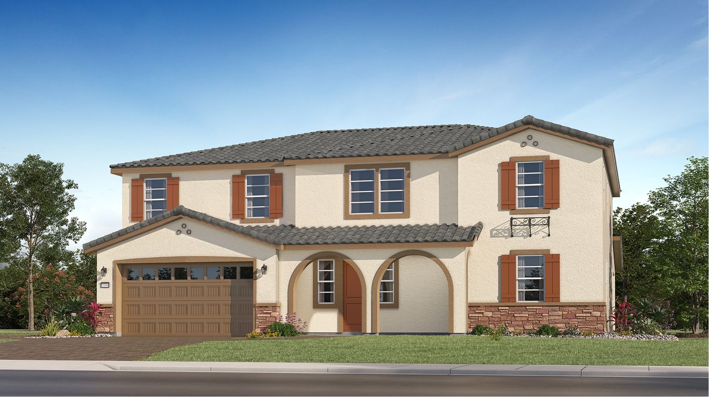 Elevation A - Castle Peak East Ridge Res3838 Spanish Eclectic A