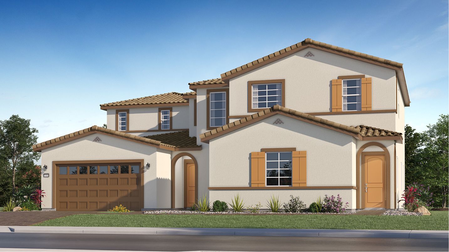 Elevation A - Starlight East Ridge Res3529 Spanish Eclectic A