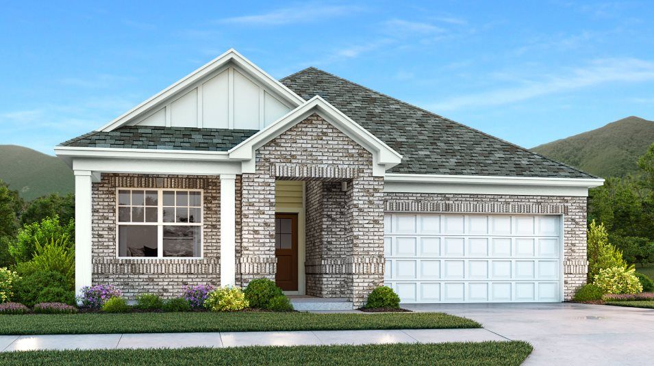 Elevation D - Ashbury Exterior Rendering D