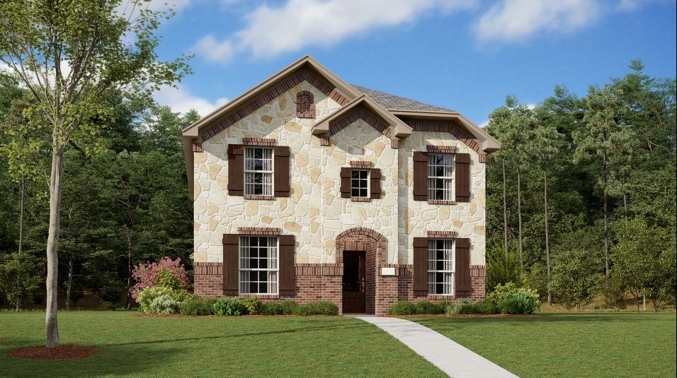 Elevation D - Midland Exterior D