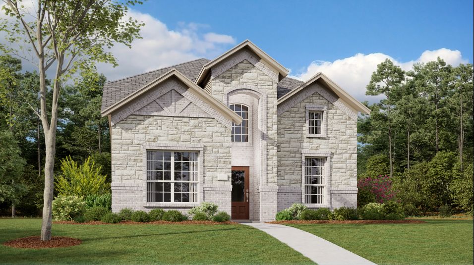 Elevation D - San Angelo Exterior D