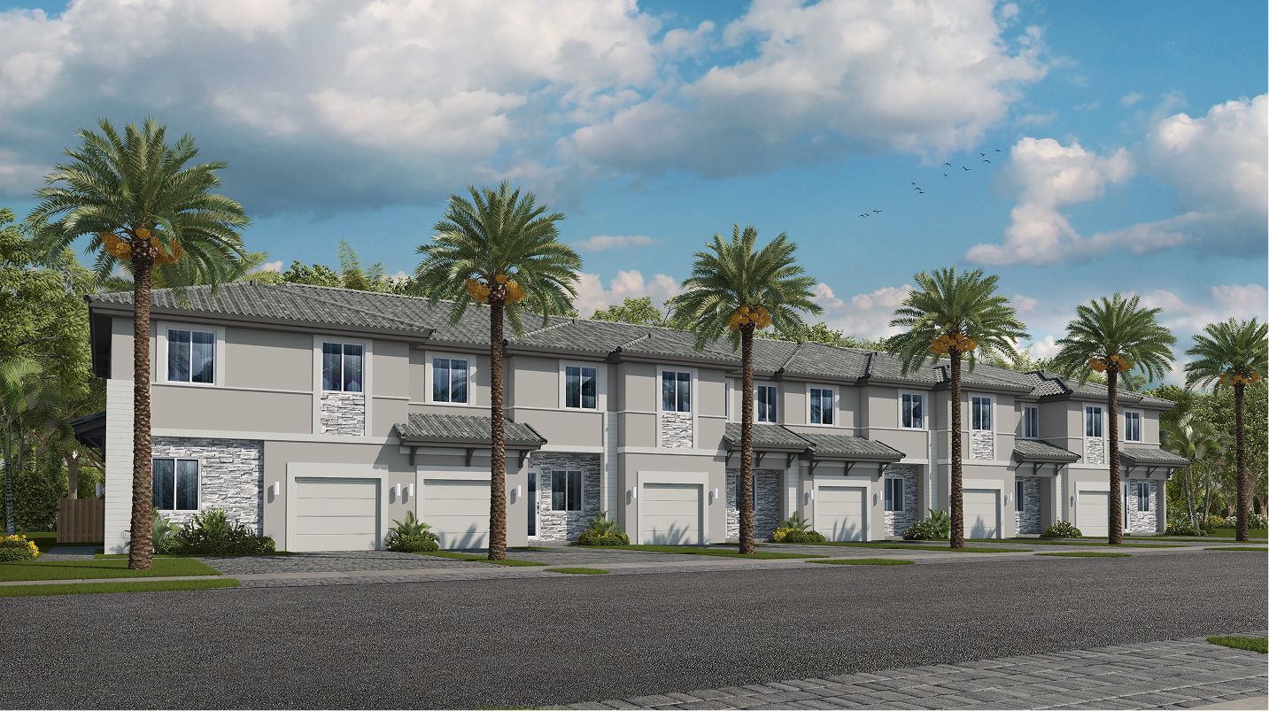 Elevation AE - 1671 Terra Sol REND Iris Front View AE