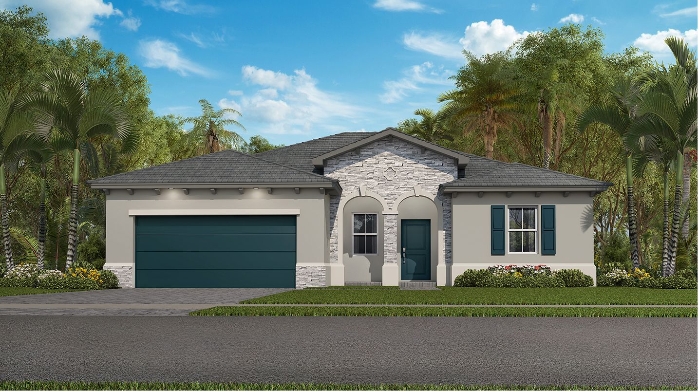 Elevation A1 - 2028 Palm Collection Heron Pointe Ballast A1