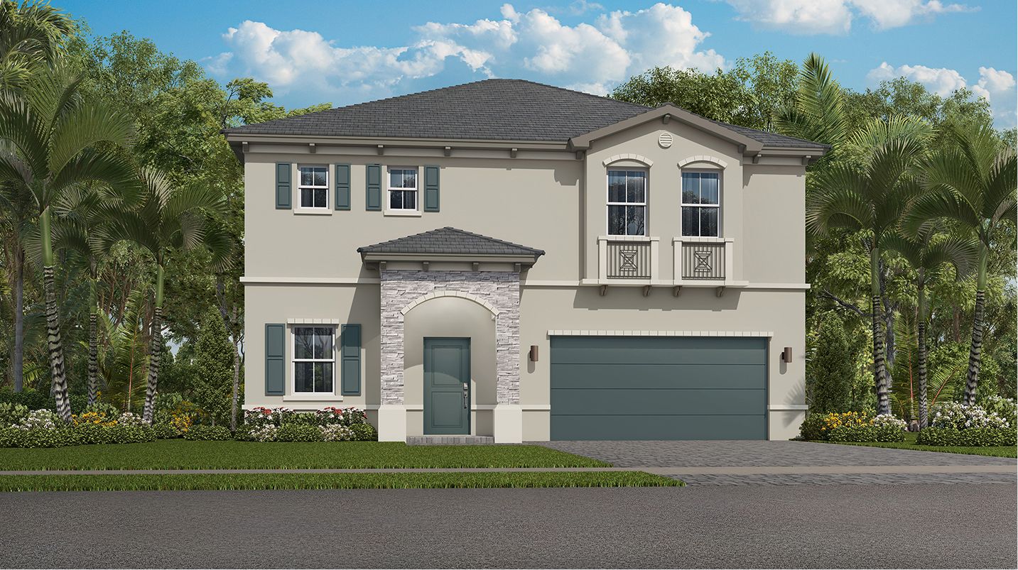 Elevation A1 - 2527 Palm Heron Pointe Harbor A1