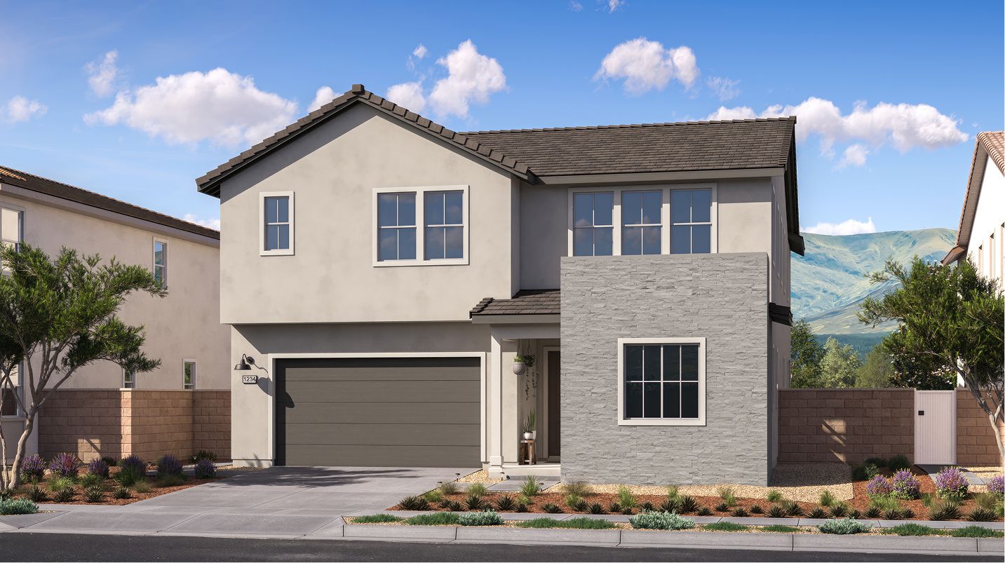 Elevation A - Laurel Harvest Limoneira Res1 Contemporary Farmhou